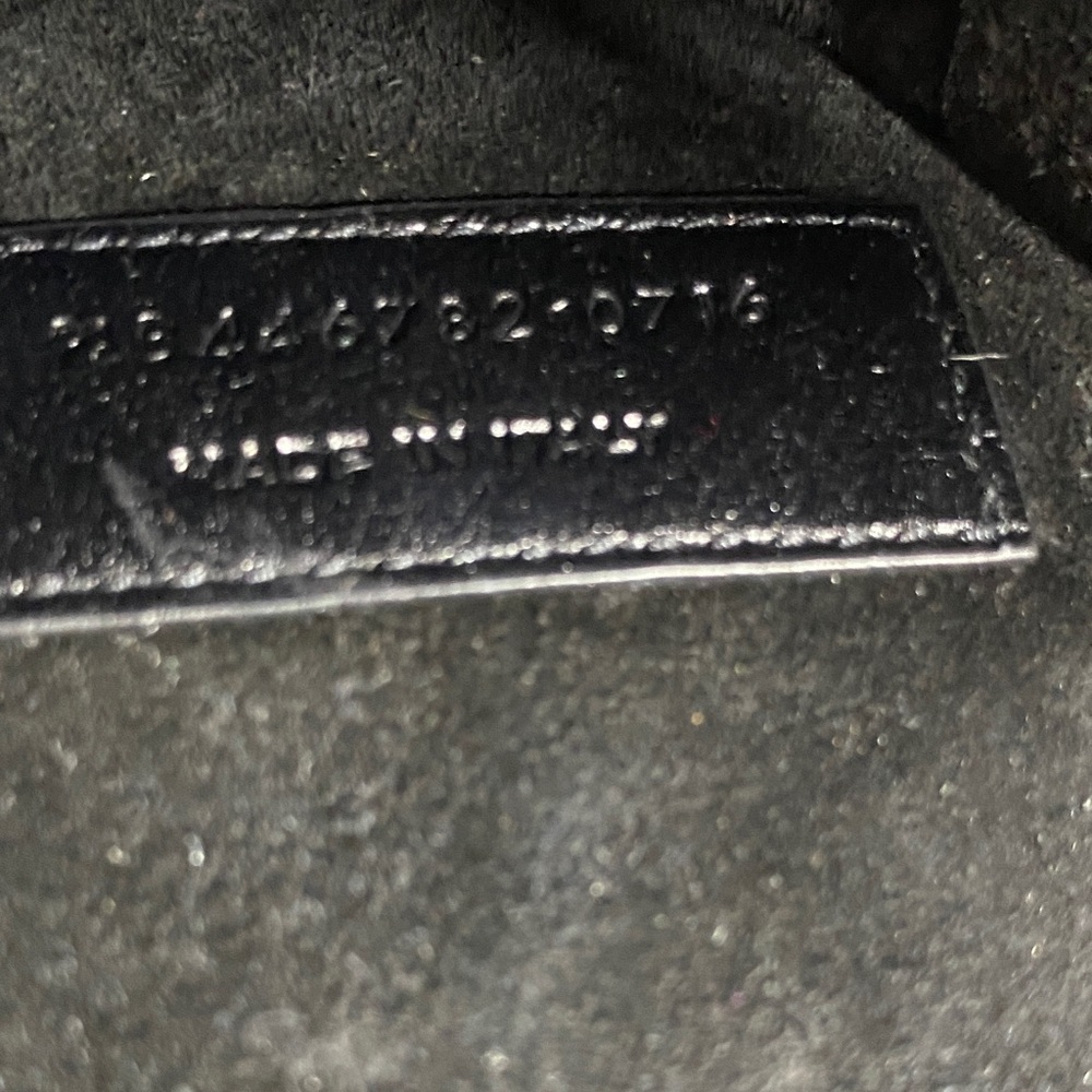 Yves Saint Laurent Black Heart Crossbody with Stars - Picture 7 of 9